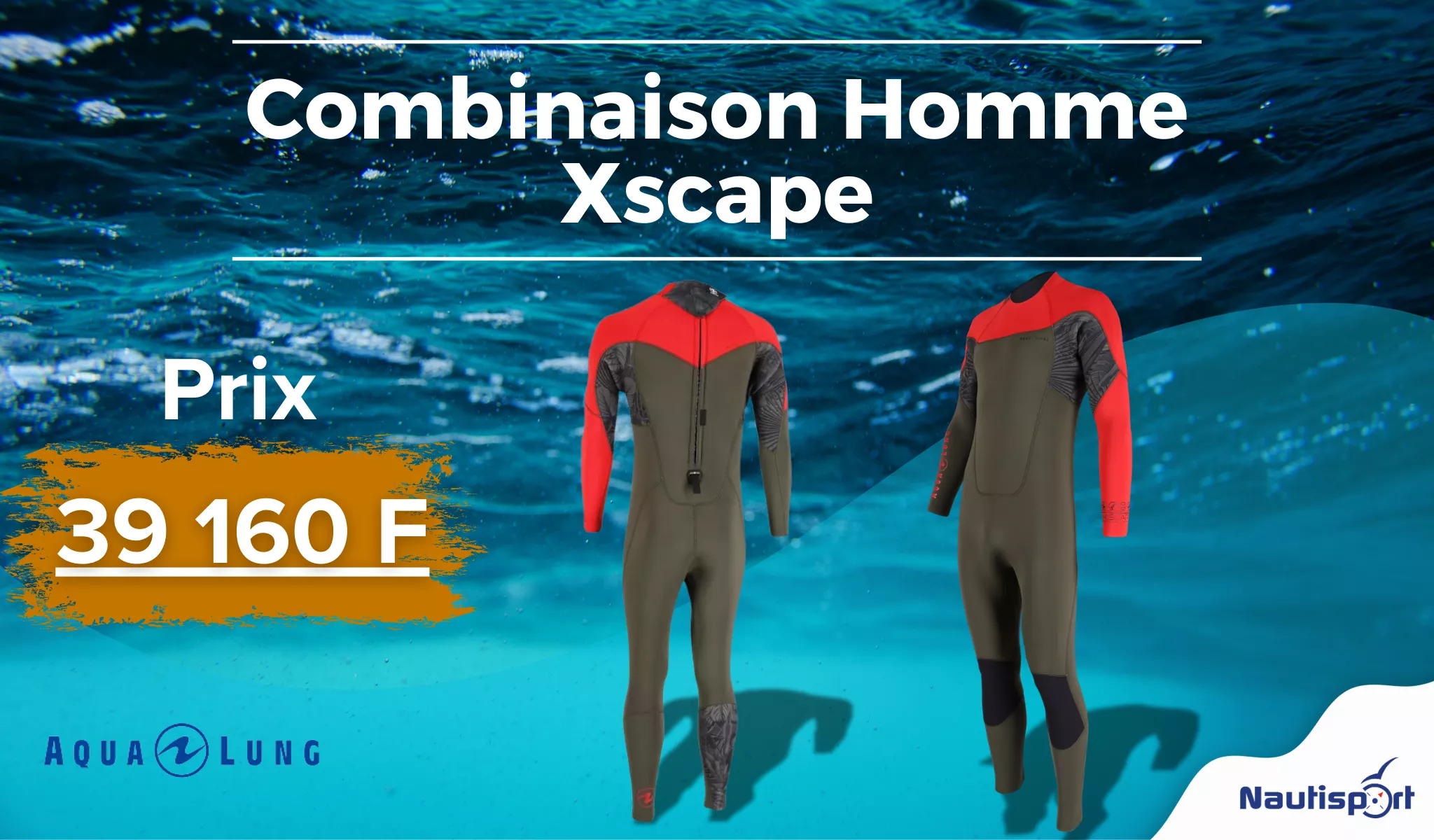 Combinaison Aqualung Xscape